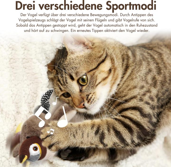 Produktbild Suba Elektrisches Vogelspielzeug (Katzenminzespielzeug)