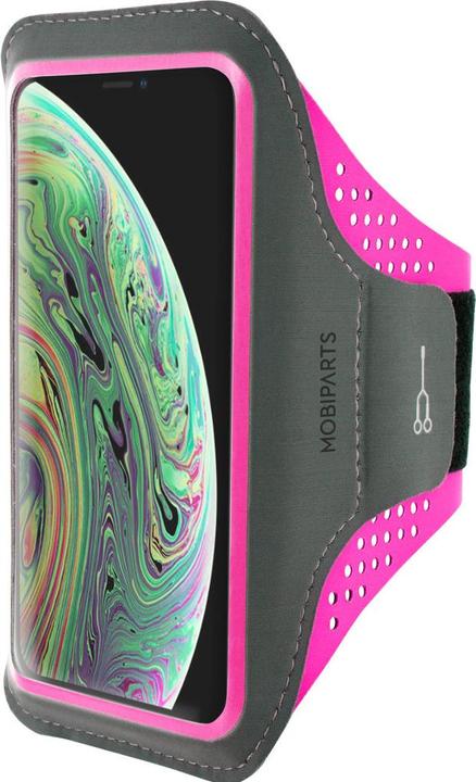Produktbild Mobiparts Comfort Fit Sport Armband Apple iPhone X/XS Neon Pink