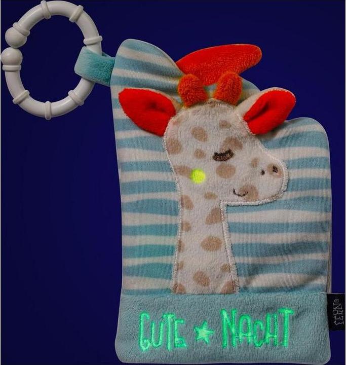 Actual product image Sombo Fabric book good night giraffe