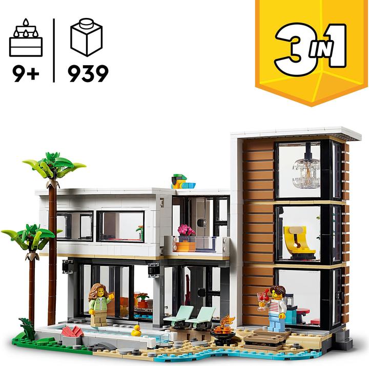 Produktbild LEGO Modernes Haus (31153, LEGO Creator 3-in-1)