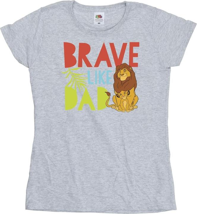 Image du produit Disney - T-shirt THE LION KING BRAVE LIKE DAD - Femme (S)