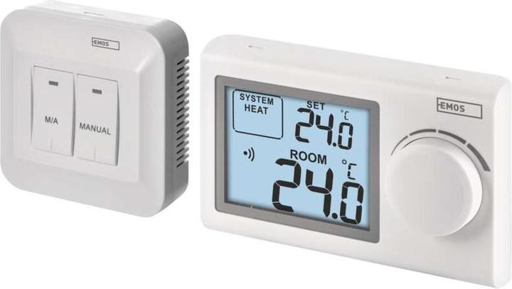 Actual product image Emos Room manual wireless thermostat P5614