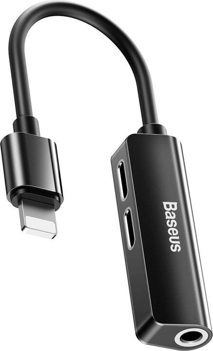 Baseus L52 Adaptateur 3 en 1 (Lightning, Jack 3.5mm)