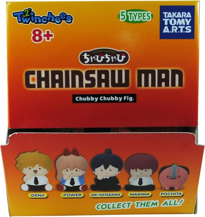 Produktbild Takara Tomy Chainsaw Man Twinchees Minifiguren Chubby Chubby 5 cm Display (24)
