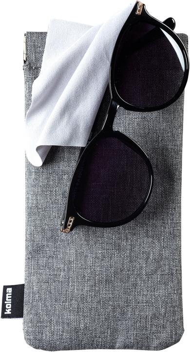 Image du produit Kolma Étui à lunettes RPET gris