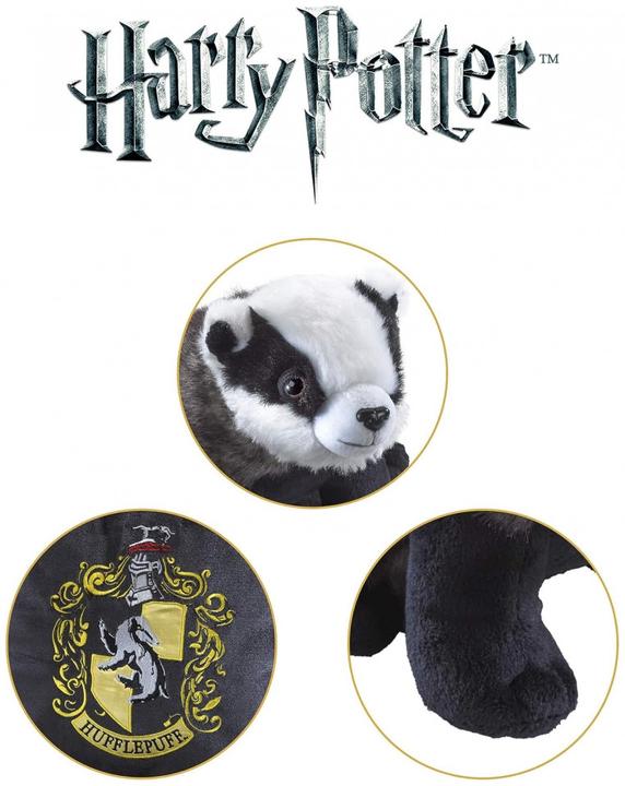 Actual product image Noble Collection Harry Potter: Hufflepuff with badger (34 cm)