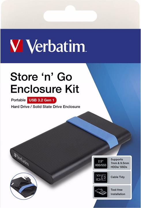 Image du produit Verbatim Kit de fermeture Store'N'Go (2.5")