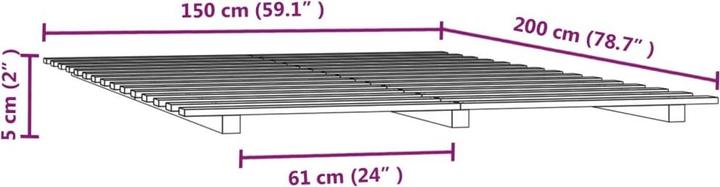 Actual product image VidaXL Rutter (150 x 200 cm)