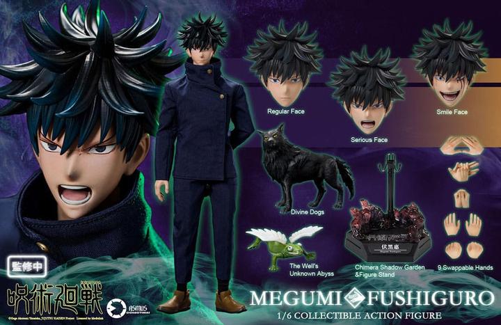 Actual product image Asmus Collectibles Jujutsu Kaisen 1/6 Megumi Fushiguro