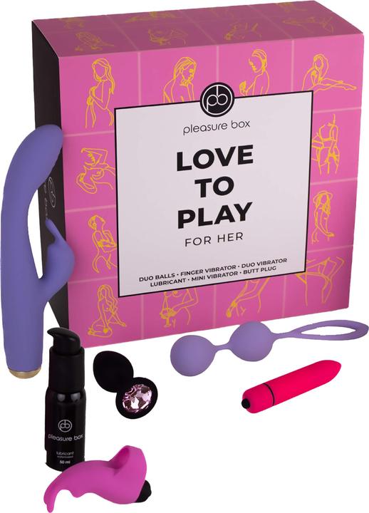 Dream Toys Pleasure Box - Love to Play for Her