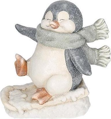 Image du produit Riffelmacher & Weinberger Pingouin sur snowboard 20x37cm 75542