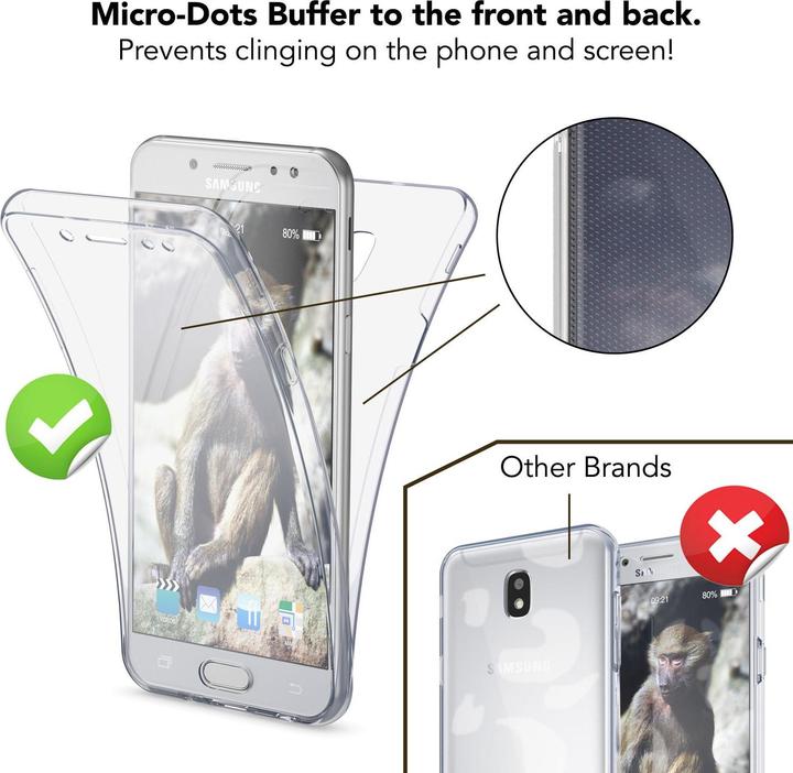 Actual product image Nalia 360 degree mobile phone case (Samsung Galaxy J5 (2017))