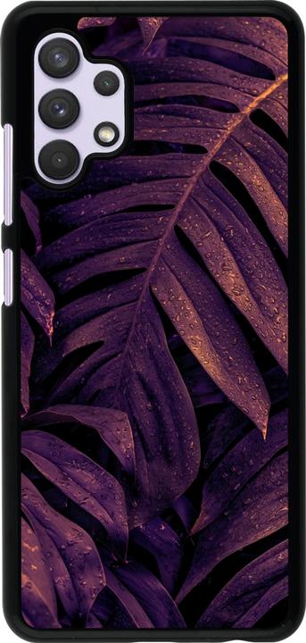 Actual product image PhoneLook Coque Purple Light Leaves (Samsung Galaxy A32)