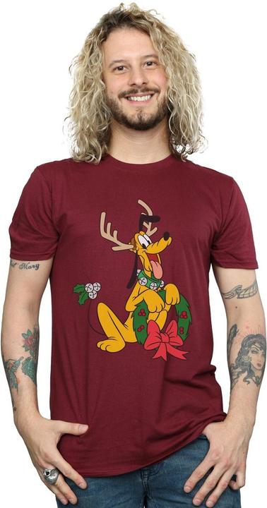 Produktbild Disney Pluto Christmas Reindeer TShirt (L)