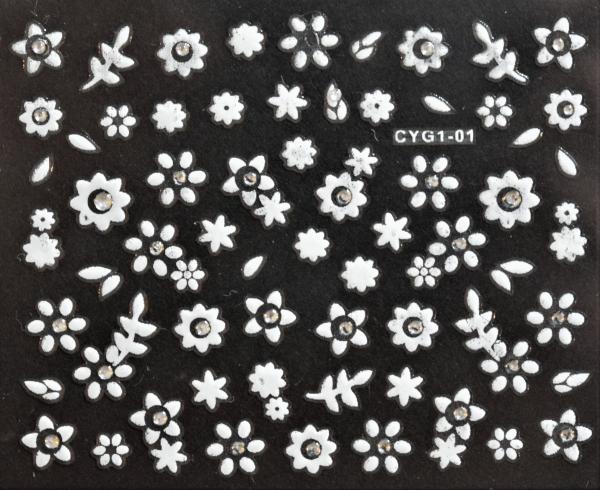 Produktbild Nagellack24 Nail Art Sticker Selbstklebend 1425