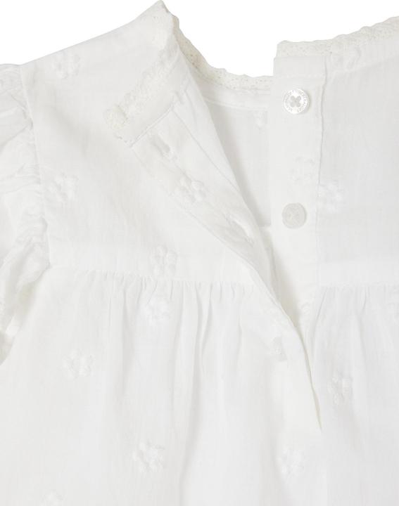 Actual product image Vertbaudet Girls' baby blouse with long sleeves (56)