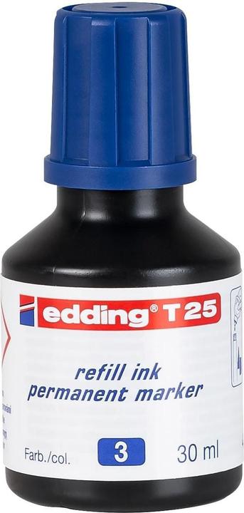 Edding Nachfülltusche T25 (Füllertinte, Blau, 35 mm)
