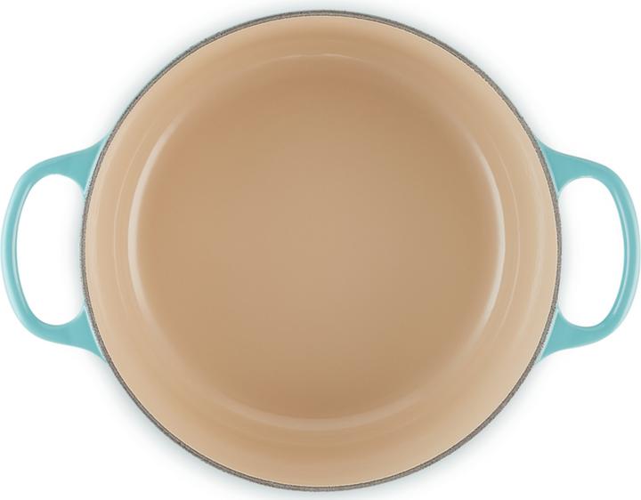 Actual product image Le Creuset Signature roaster round caribbean 26cm (26 cm, Casserole + Stewpot, Cast iron)