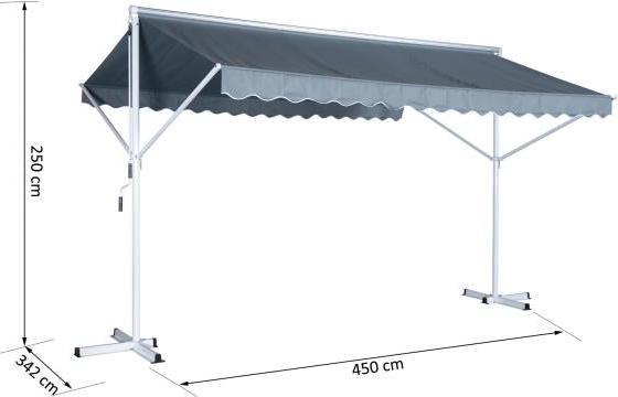 Actual product image Outsunny Garden awning (3.42 m)