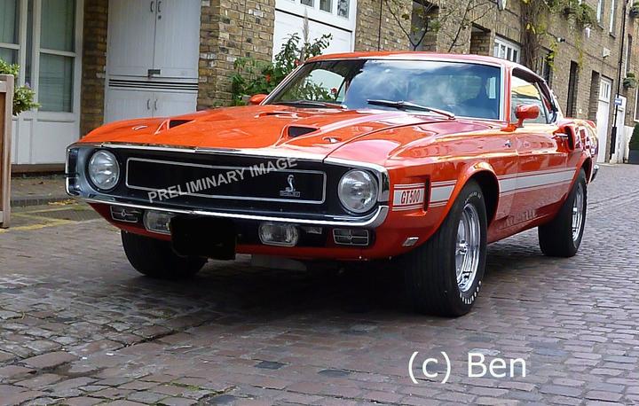 Actual product image Revell 70 Shelby Mustang GT500