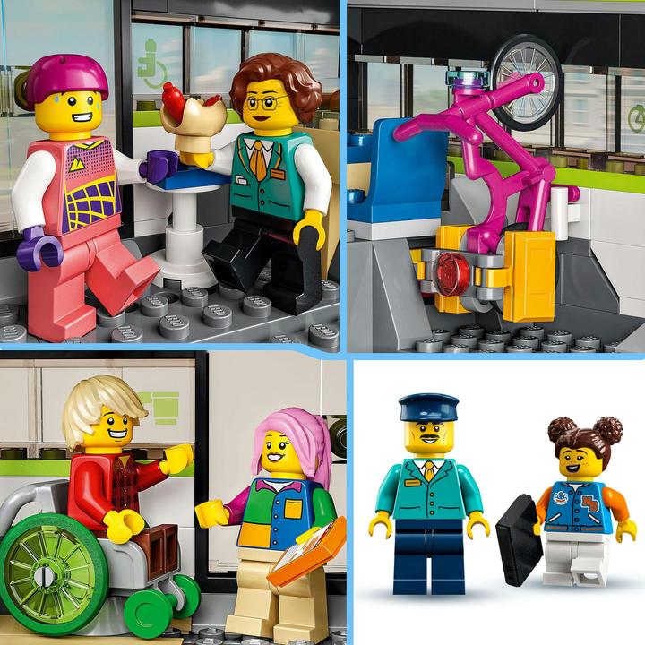 Produktbild LEGO Personen-Schnellzug (60337, LEGO City, LEGO Powered UP)