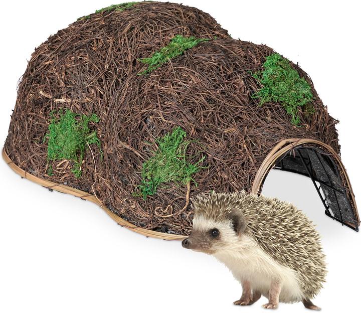 Actual product image Relaxdays Hedgehog House