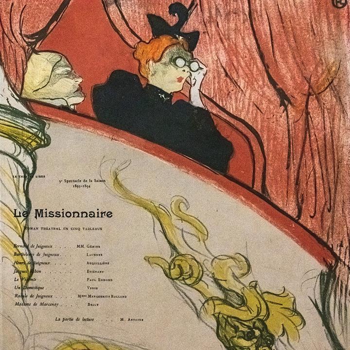 Actual product image Henri Toulouse-Lautrec 2024 (30 x 30 cm, Hardcover, English, Italian, French, Czech, Dutch, Spanish, German, Polish)