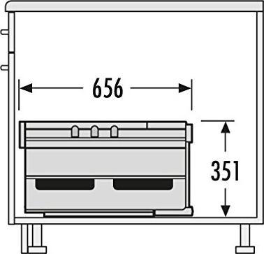 Image du produit Hailo Rondo 3647141 (44 l)