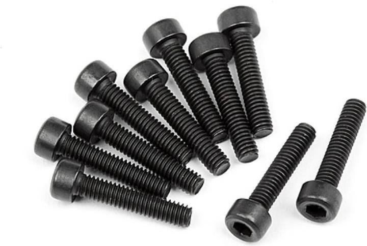 HPI Dopschroef M2.5x12mm (10st) (10 Schroeven per stuk)
