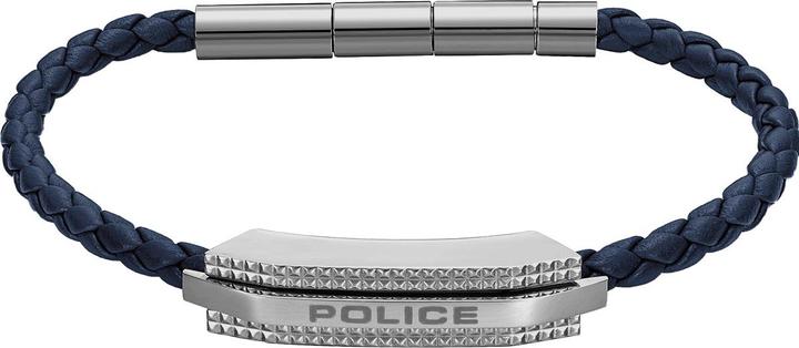 Image du produit Police Bracelet Gripcord (19 cm, Cuir, Acier inoxydable)