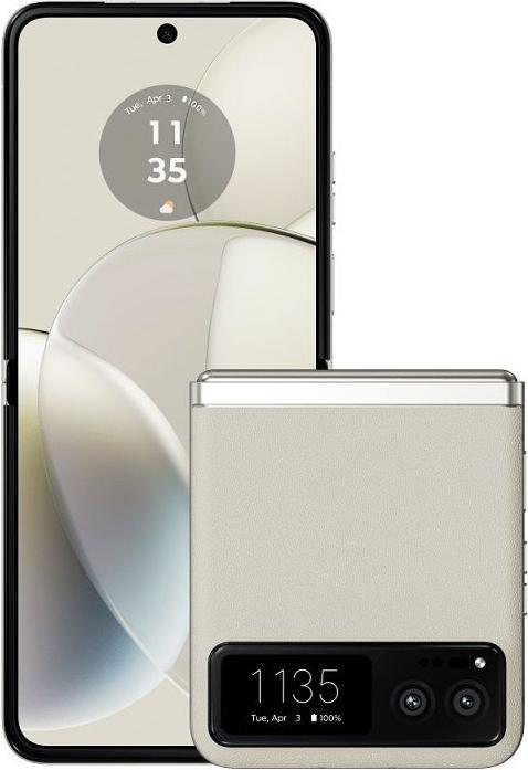 Image du produit Motorola Razr 40 (256 Go, Crème vanille, 6.90", SIM + eSIM, 64 Mpx, 5G)