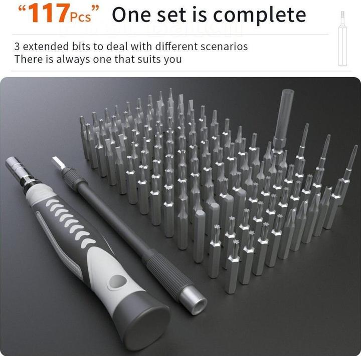Produktbild UF-Tools 130-in-1 Schraubendrehersatz