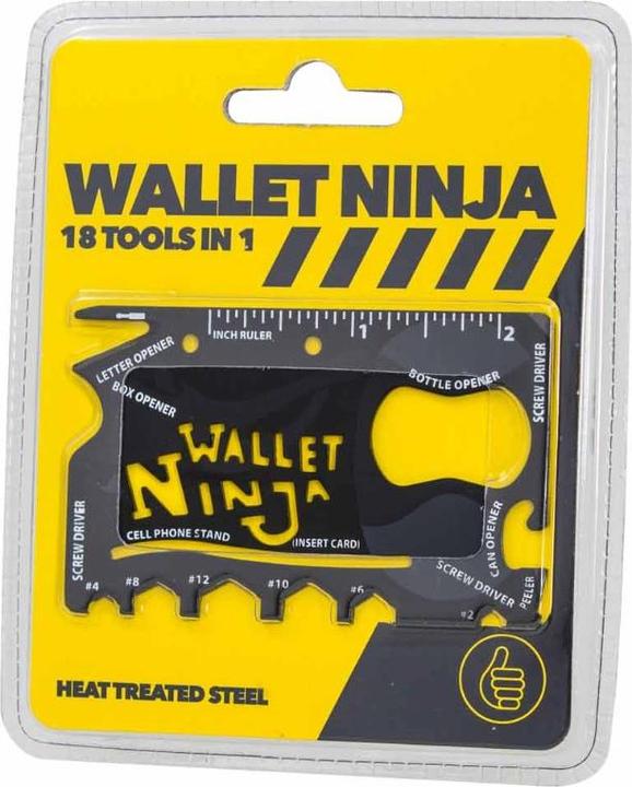 Image du produit Portefeuille Ninja 18in1 Multi-Tools (18 Fonctions)