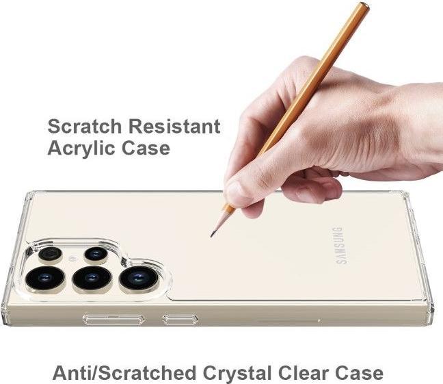 Actual product image MU Classic RJT Clear Case Series (Samsung Galaxy S24 Ultra)
