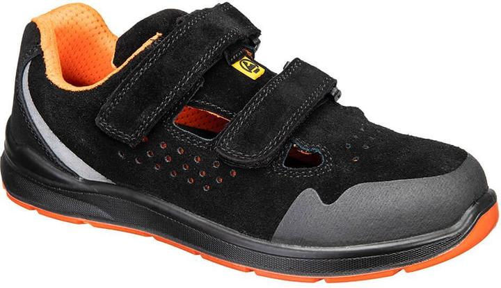 Produktbild Portwest SicherheitsSneakers S1P ESD SR FO Kuh Wildleder (S1P, 40)