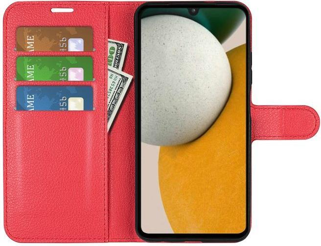 Produktbild MU Classic Litchi Leder Bookcover Series (Samsung Galaxy A15 5G)