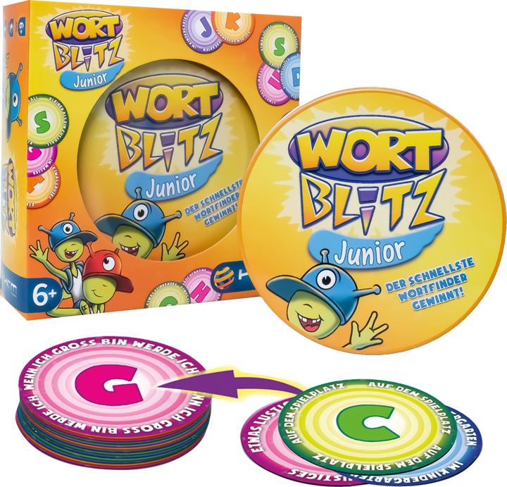 Immagine prodotto HCM Kinzel Gioco di carte Word Blitz Junior (Tedesco)
