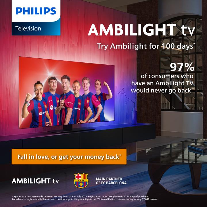Produktbild Philips 43PUS8909/12 (43", PUS8909, LED, 4K, 2024)