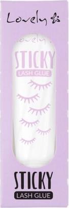 Actual product image Lovely Sticky Lash Glue Vegan False Eyelash Glue 7G (Mascara)