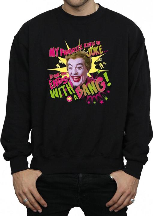 Immagine prodotto Batman TV Series Joker Bang Felpa Uomo (3XL)