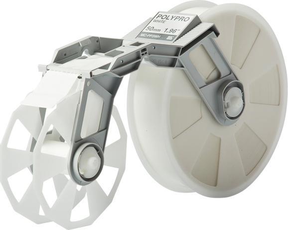 Produktbild Inkadoo Brother MC-PP3WH DirectLabel Kassette weiss 50 mm Weiss Brother Tape Creator 50 mm (5 cm, Weiss)