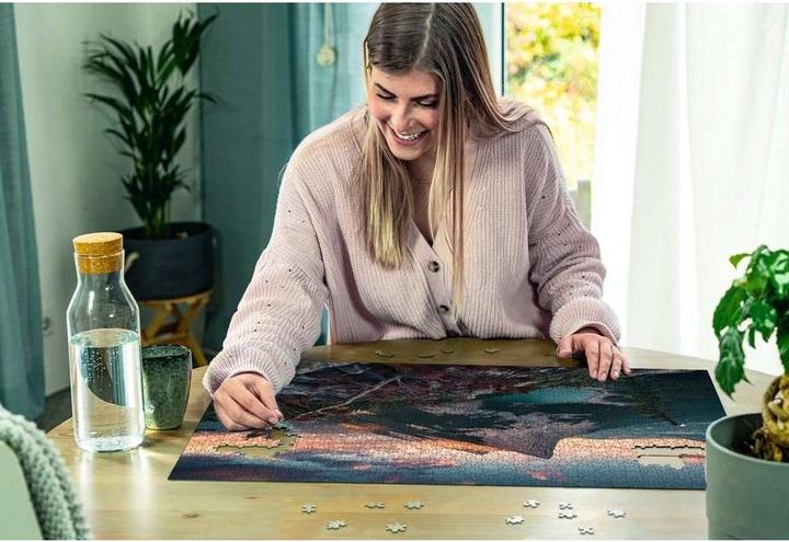 Actual product image Ravensburger In the evening in the Rocky Mount (1000 pieces)
