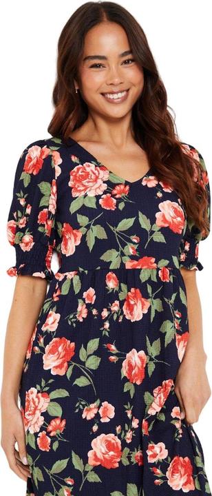 Actual product image Dorothy Perkins Womens/Ladies Floral Tiered Petite Midi Dress (36 D)