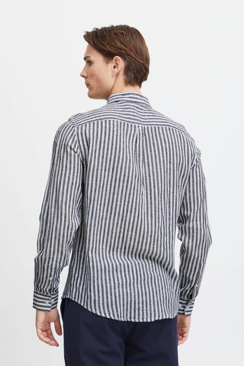 Produktbild Casual Friday CFAnton LS BD striped linen mix shirt 20504974 (L)