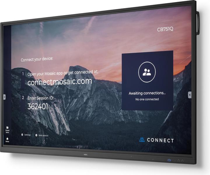 Actual product image NEC MultiSync® CB751Q (3840 x 2160 Pixels, 75")