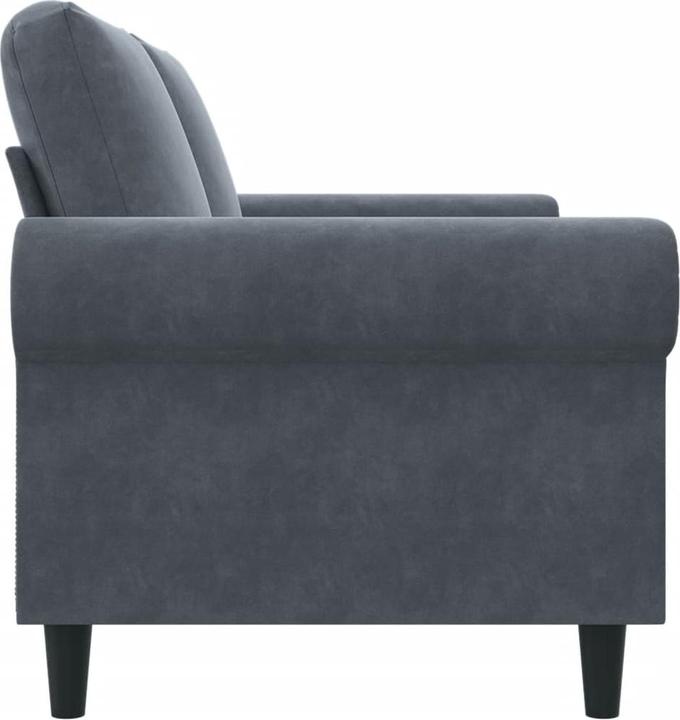 Actual product image VidaXL 2-seater sofa 140 cm velvet (2 person sofa)