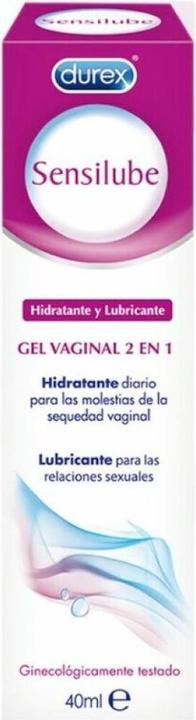 Actual product image Durex Sensilube Gel Moisturising Lubricant 40 ml (40 ml)