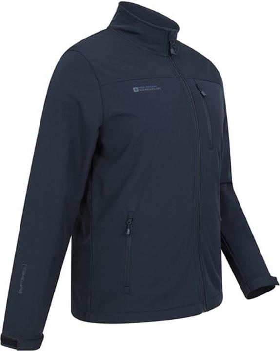 Actual product image Mountain Warehouse Mens Grasmere Soft Shell Jacket (XXL)