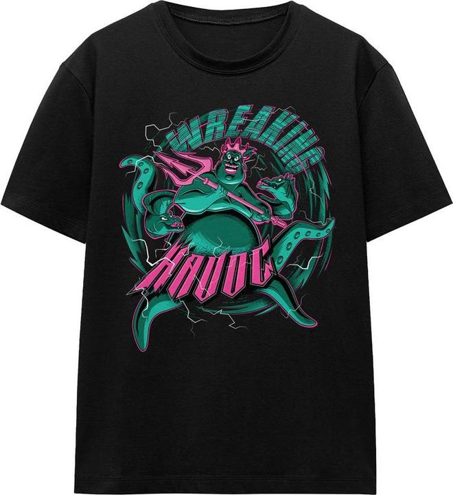Actual product image Disney Villains Unisex Adult Wreaking Havoc Ursula T-Shirt (M)