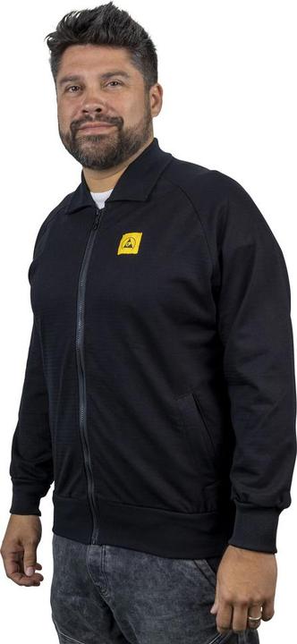 Image du produit Wetec Veste sweat ESD, L, noir (L)